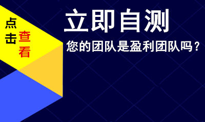 自测您的团队是盈利团队吗？